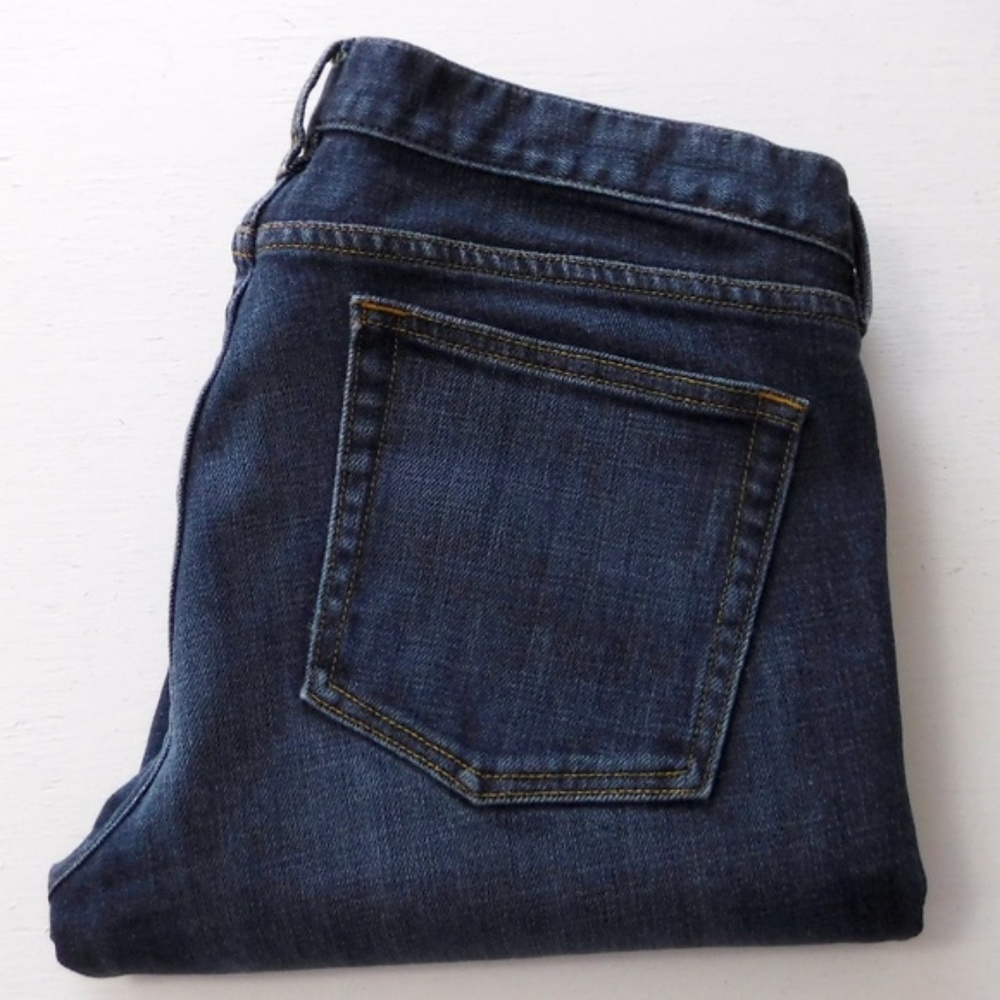 J Crew Straight & Narrow Blue Jeans 29 S Mid Rise